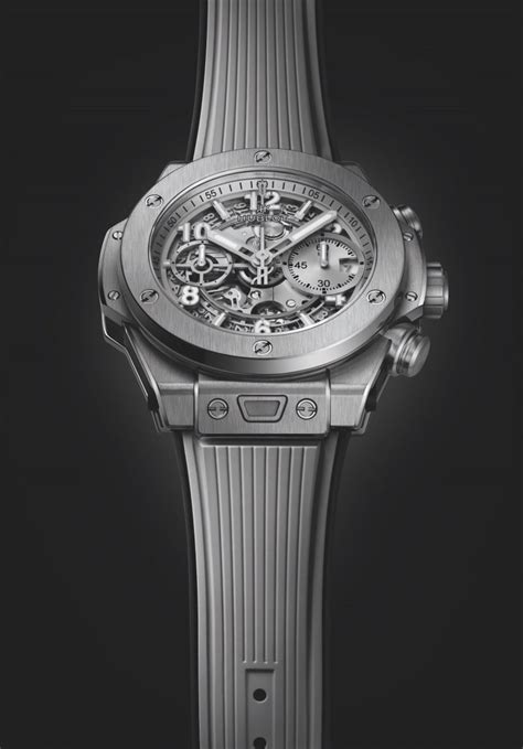 hublot gray watch|big bang unico essential grey.